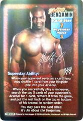 Shelton Benjamin face card